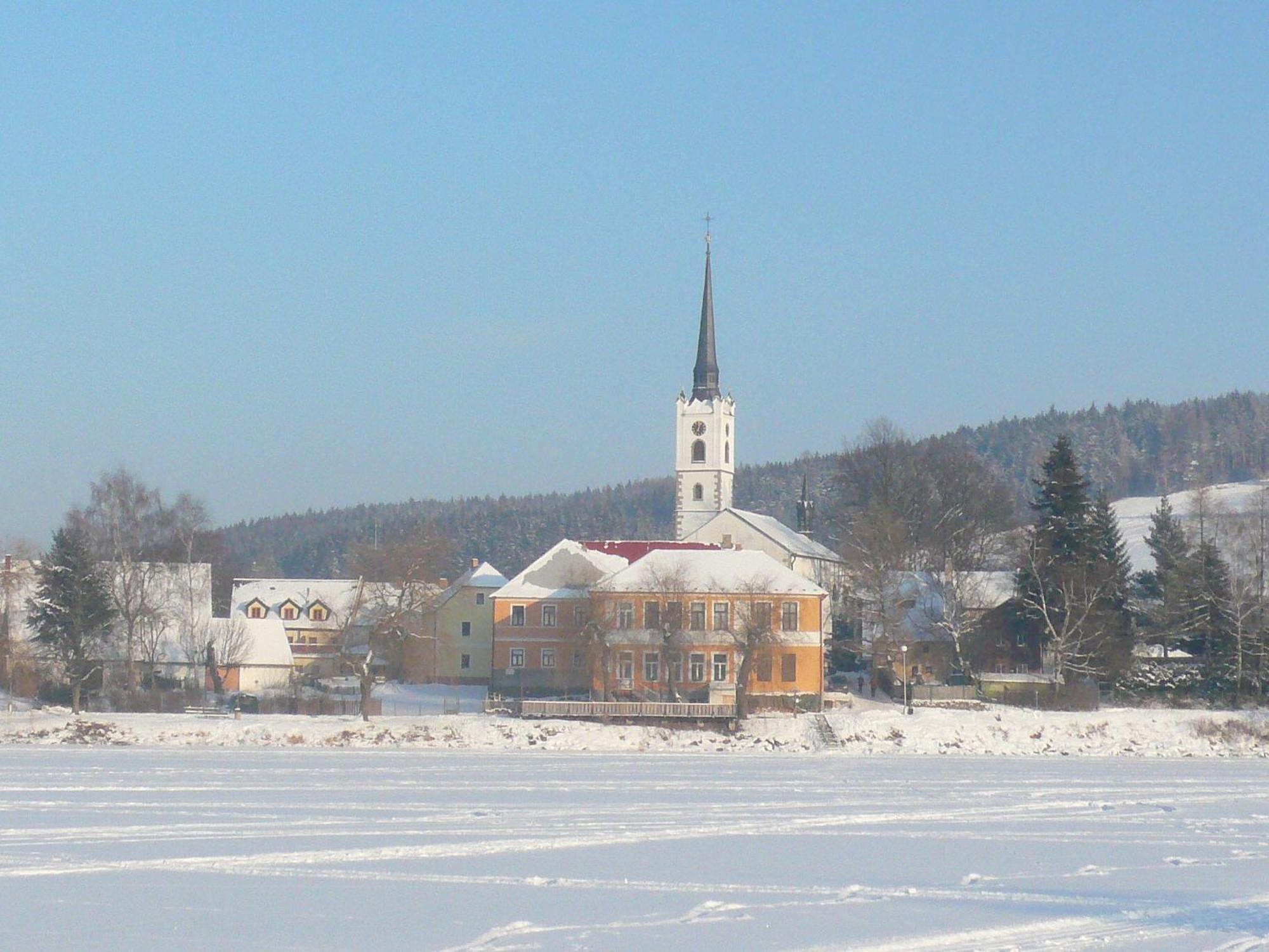 Penzion restaurace U Racaku Frymburk Esterno foto