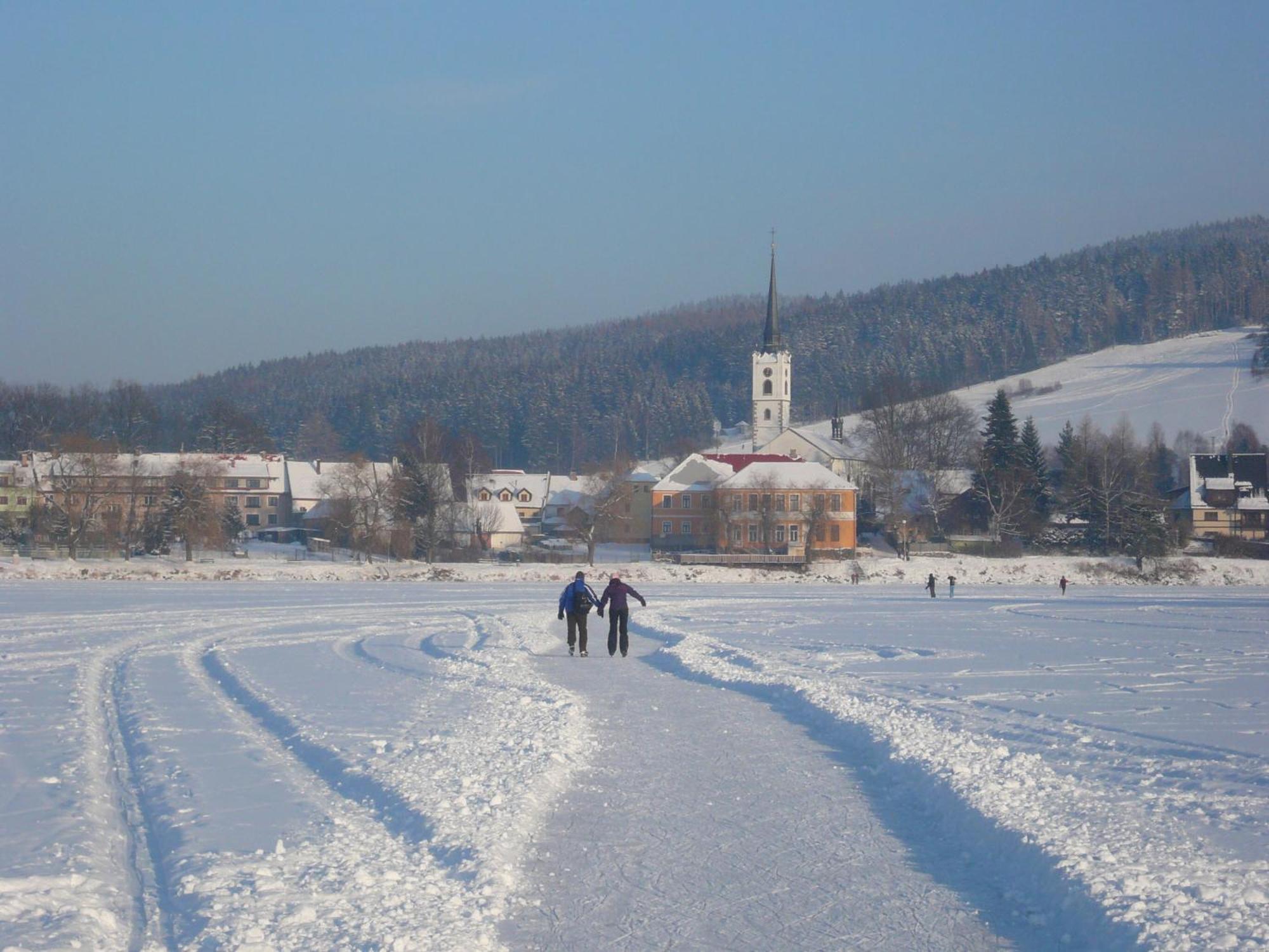 Penzion restaurace U Racaku Frymburk Esterno foto